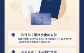 “轻享版”上市，泰康“健康有约”产品体系再升级