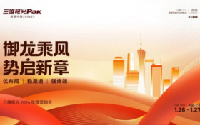 御龙乘风，势启新章——三雄极光家居2024 年度营销会圆满结束！